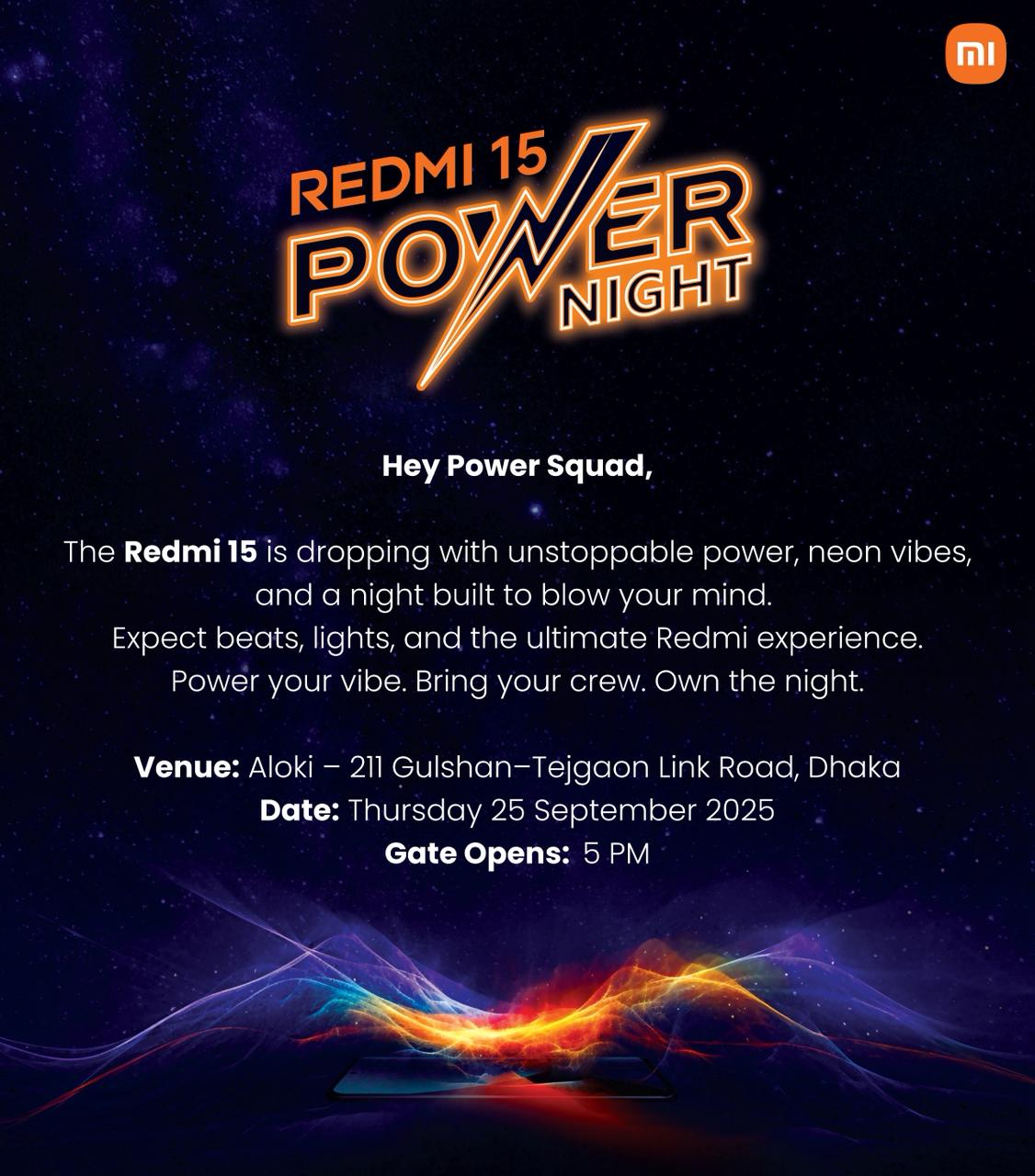 Redmi Power Night
